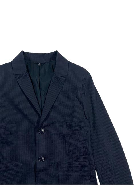 Giacca bambino blu righini EMPORIO ARMANI | EB000092/MABLU
